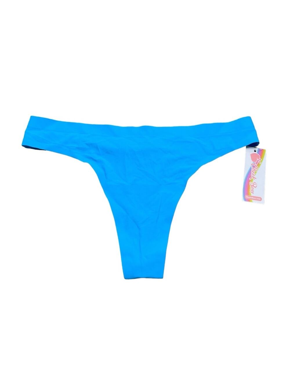 Cheek Boss Thong Size Small bright blue